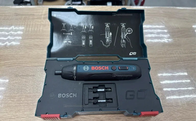 Аккумуляторная отвертка Bosch GO kit