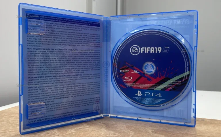 PS4. диск FIFA 19,