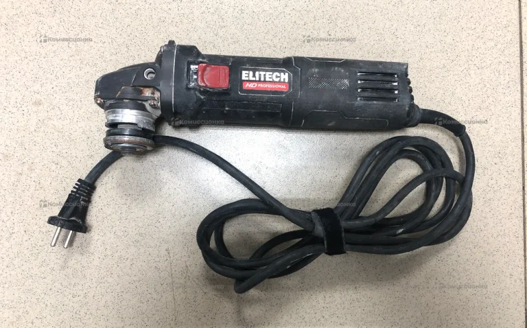 УШМ сетевая Elitech МШУ 1012Э (с регулировкой обор