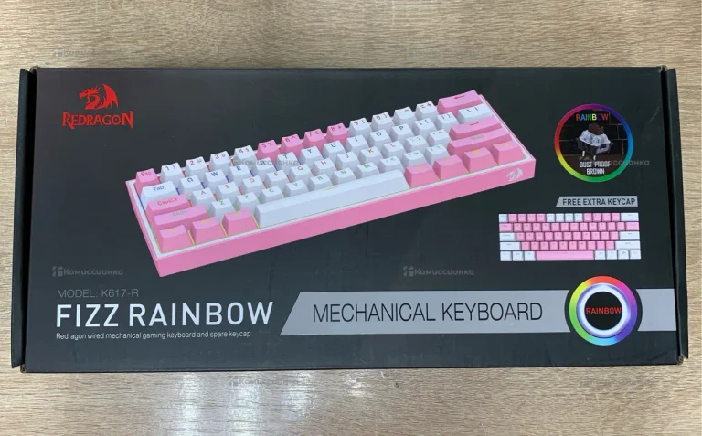 Клавиатура  redragon K617-R FIZZ