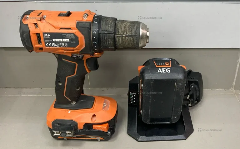 Аккумуляторная дрель-шуруповерт AEG BS18G4-202C