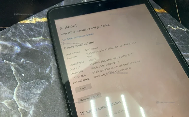Планшет Microsoft Intel