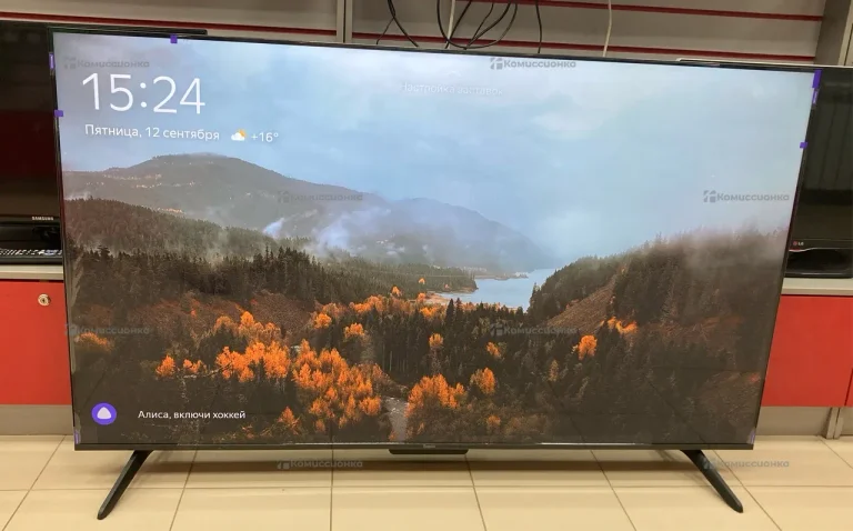 Телевизор Яндекс YNDX-00077 YaGPT 65“ 4K UHD
