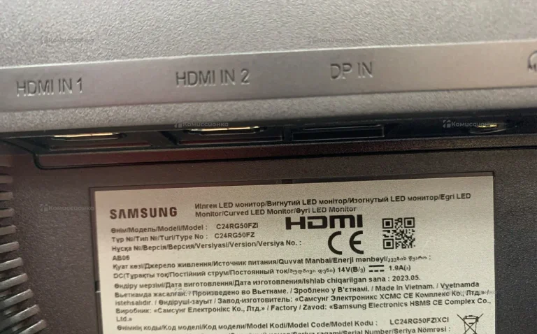 Монитор Samsung s24rg50fzi 144гц