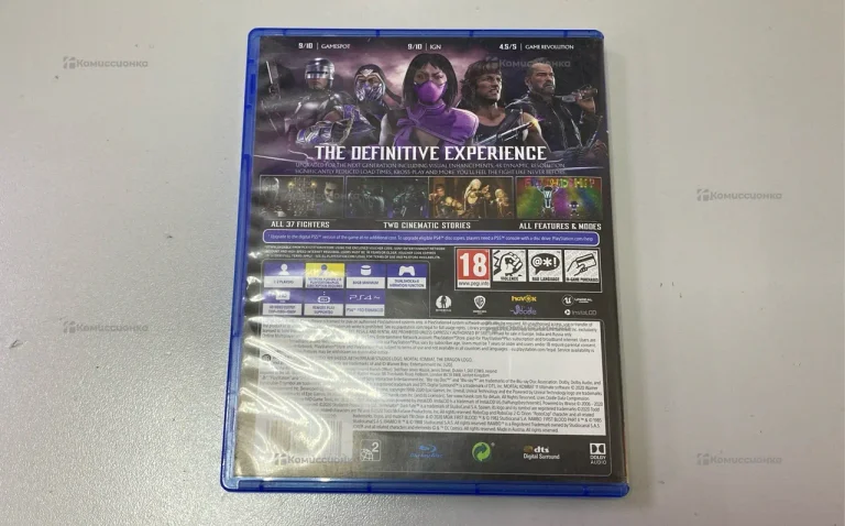 Диск PS4 Mortal Combat 11