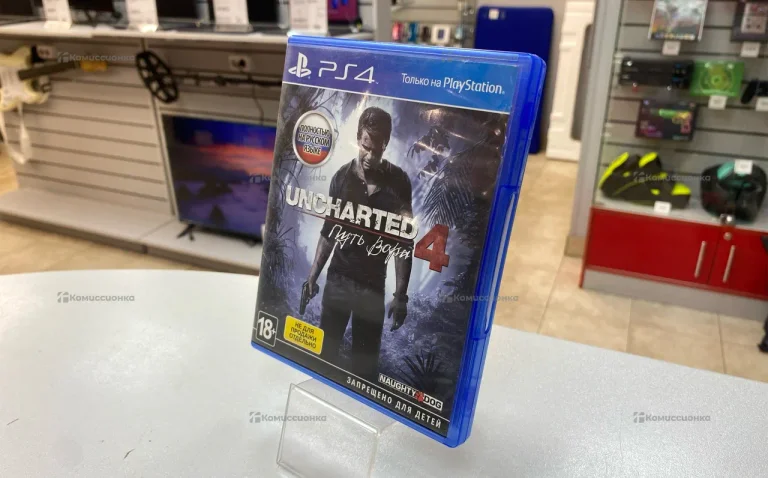 Диск PS4 UNCHARTED 4 Путь Вора