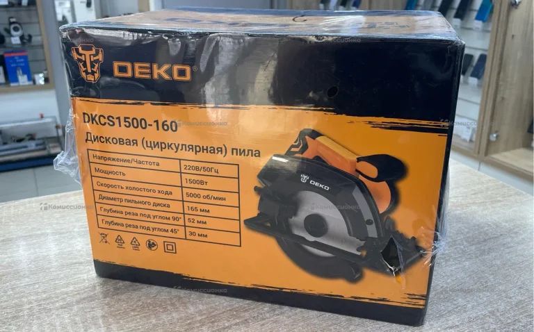 Дисковая пила Deko DKCS1500-160