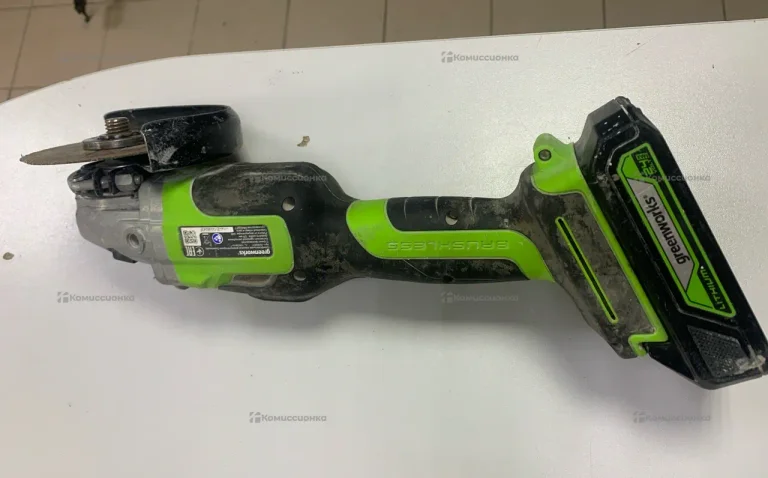 Аккумуляторная УШМ GreenWorks