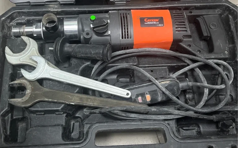 Дрель алмазного сверления с микроударом Cayken SCY-916/2PD