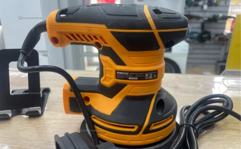 Эксцентриковая шлифмашина сетевая DEKO DKG400-125