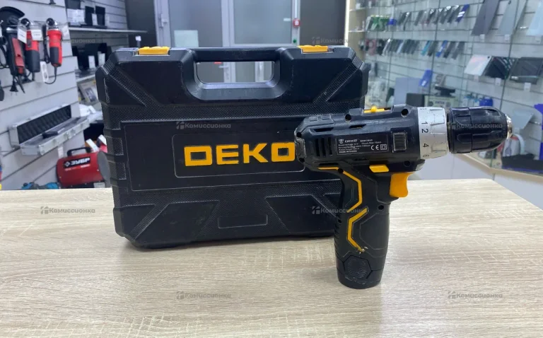 Аккумуляторная дрель-шуруповерт DEKO GCD12DU3