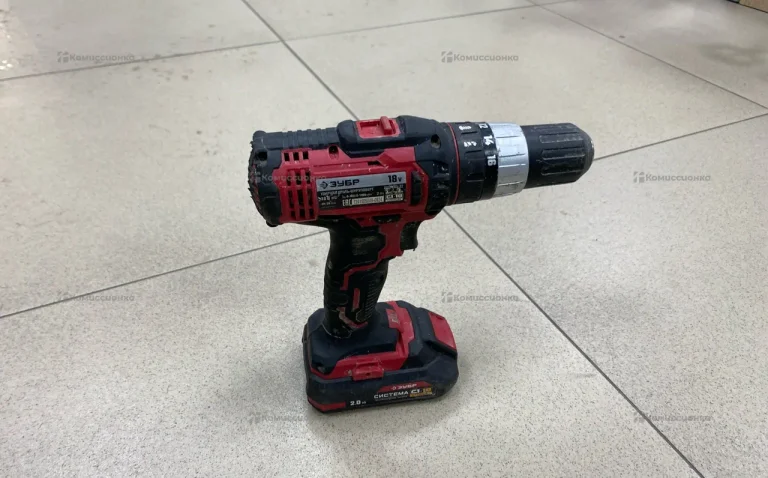 Аккумуляторная Дрель-Шуруповерт Зубр ДШУ 185-22