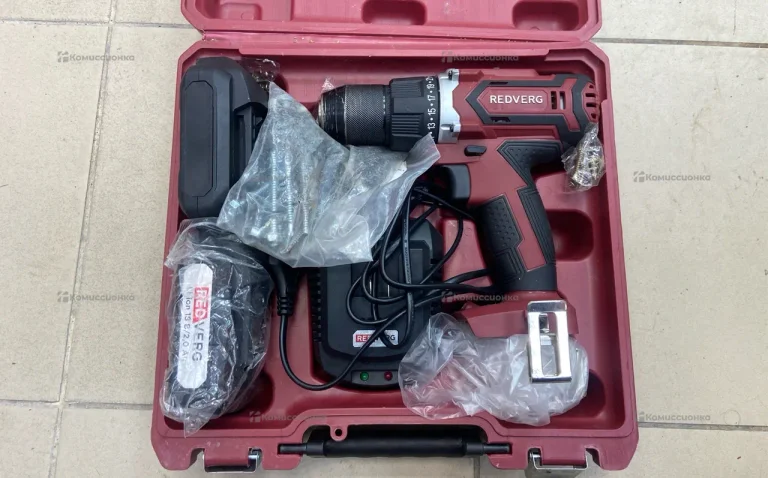 Redverg шуруповерт RD-S18/U