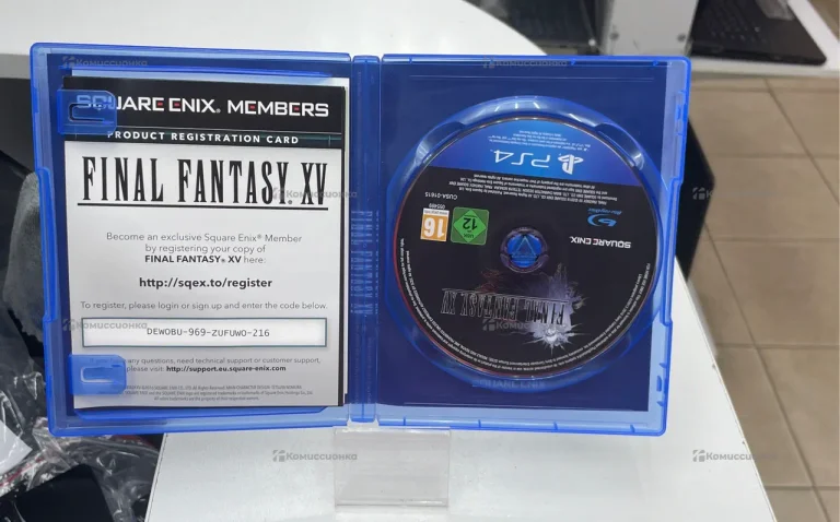 Игровой Диск Для PS4  Final Fantasy XV