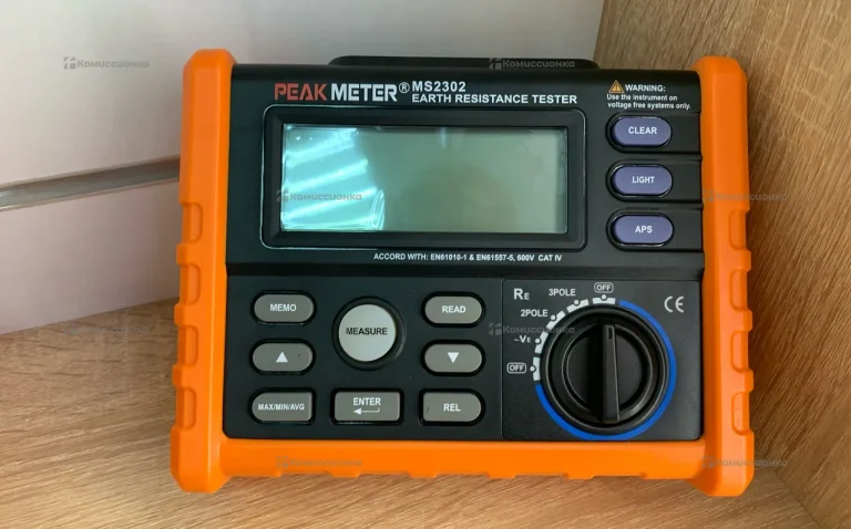 Измеритель сопротивления заземления PeakMeter MS 2