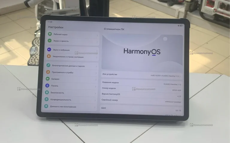 Планшет Huawei matepad 11.5 8/256.