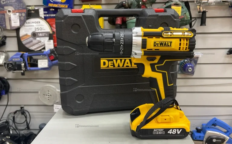 дрель шуруповерт DeWalt реплика 48v