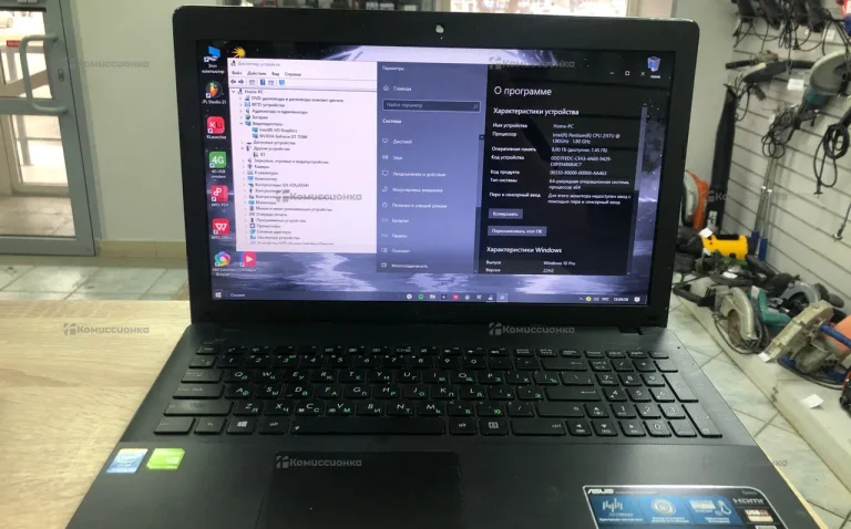 Ноутбук  asus x552c