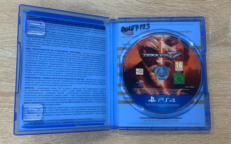 PS4. Диск Tekken7