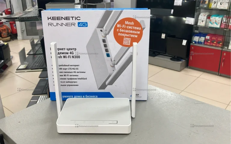 Роутер с sim Keenetic Runner 4G
