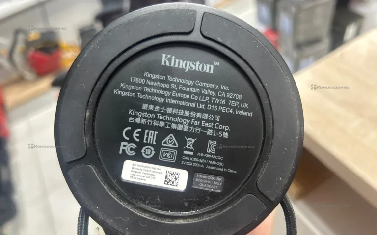 Микрофон USB  игровой для стриминга HyperX QuadCa