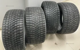 Купить Комплект зимней разноширокой резины Michelin X-Ice б/у , в Москва и область Цена:47000рублей