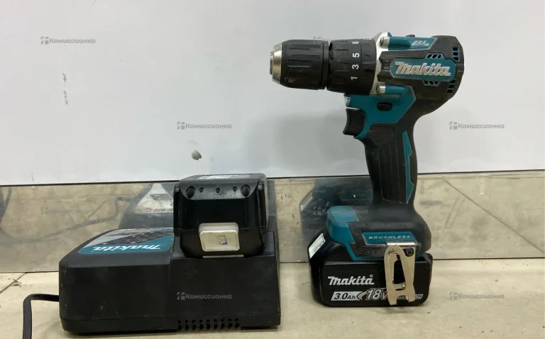 Бесщеточная дрель-шуруповерт Makita DHP487 18V