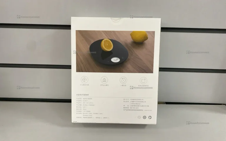 Кухонные весы Xiaomi Mijia Electronic Kitchen Scale KGJ001T (черный)