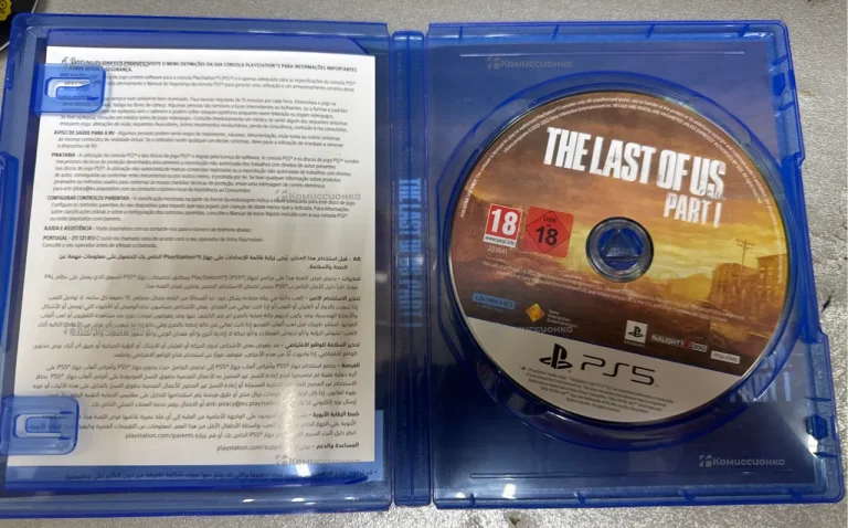 PS5 Диск The Last of us Part1 PS5