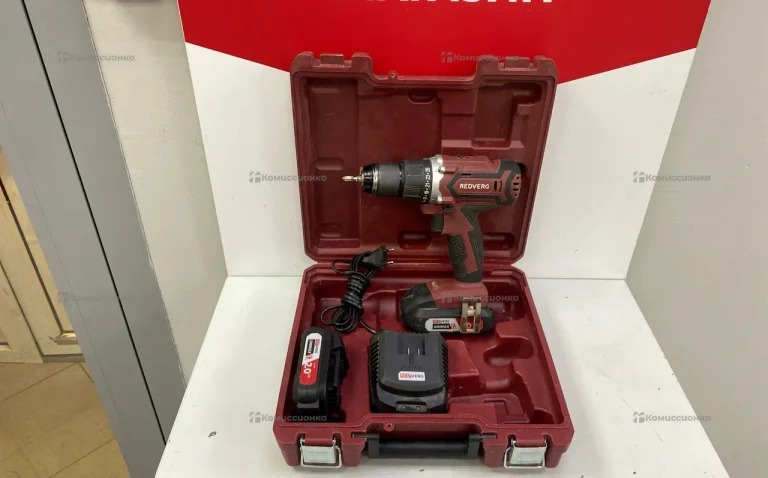 Аккумуляторная дрель-шуруповерт RedVerg RD-S18C/U