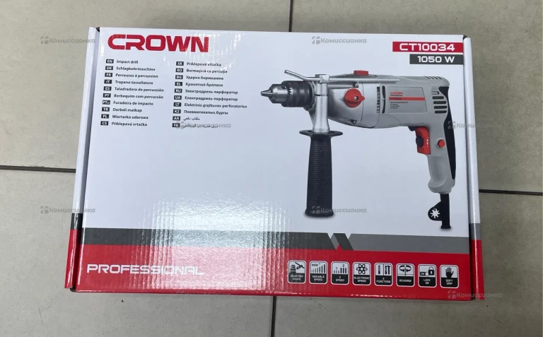 Ударная дрель CROWN CT10054