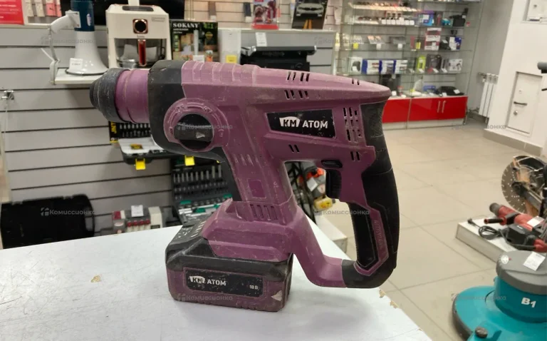 аккумуляторный перфоратор КМ АТОМ CRH-181BL