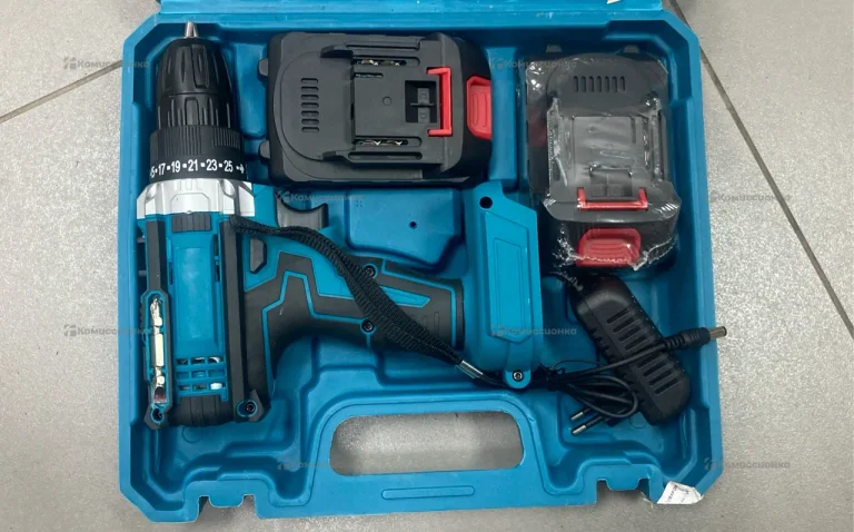 Аккумуляторная Дрель Шуруповерт