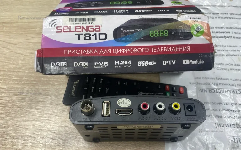 Тв приставка SELENGA T81D