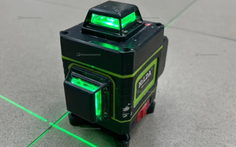 Лазерный Уровень Hilda 4D Green Laser Level