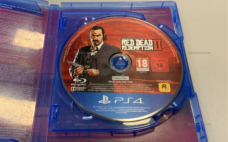 PS4. Red dead redemption 2