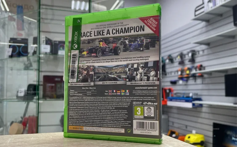 диск для Xbox one F1 2015