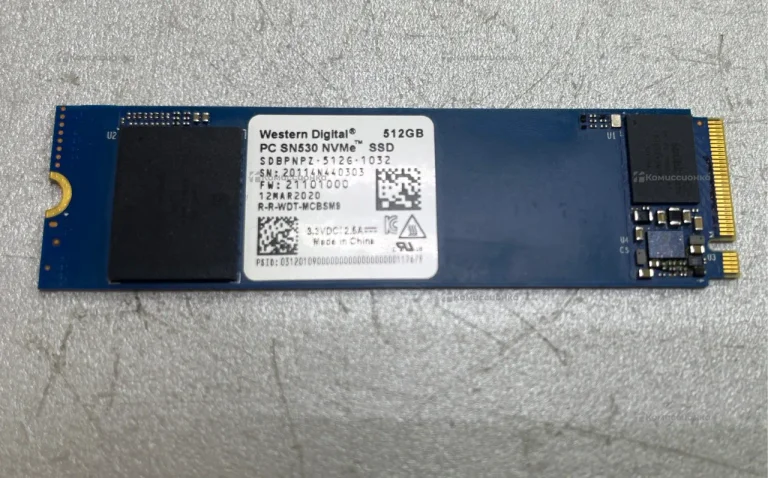 SSD WDC NVMe 512