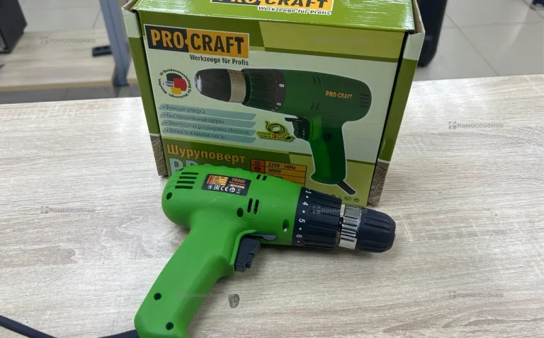 Дрель-шуруповерт ProCraft PB800