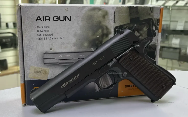 Пневматический пистолет Gletcher  clt1911