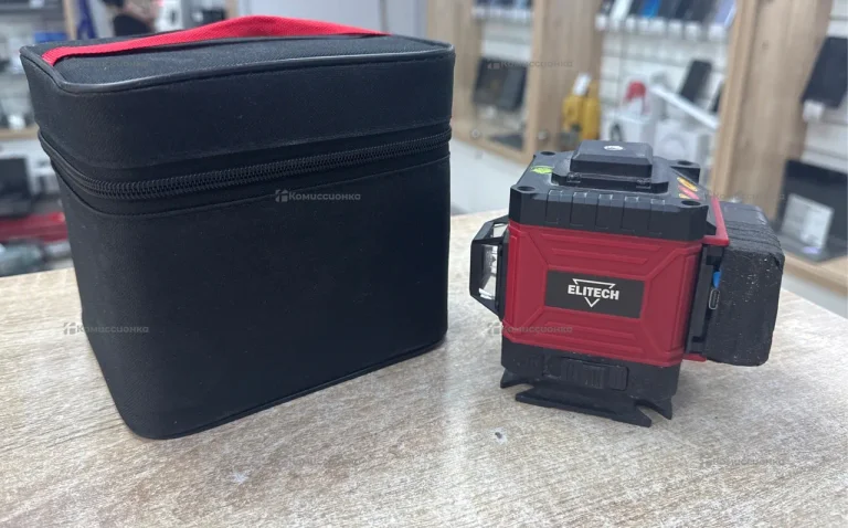 Лазерный уровень Elitech ПЛ 12Л-ЗЕЛ