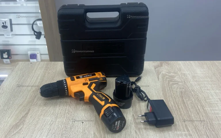 Аккумуляторная дрель-шуруповерт DEKO Banger 12V