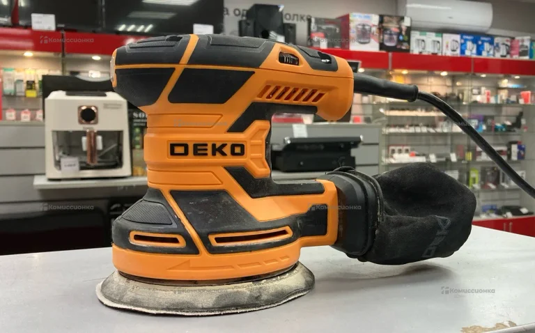 Шлифмашинка эксцентриков Deko DKG-125