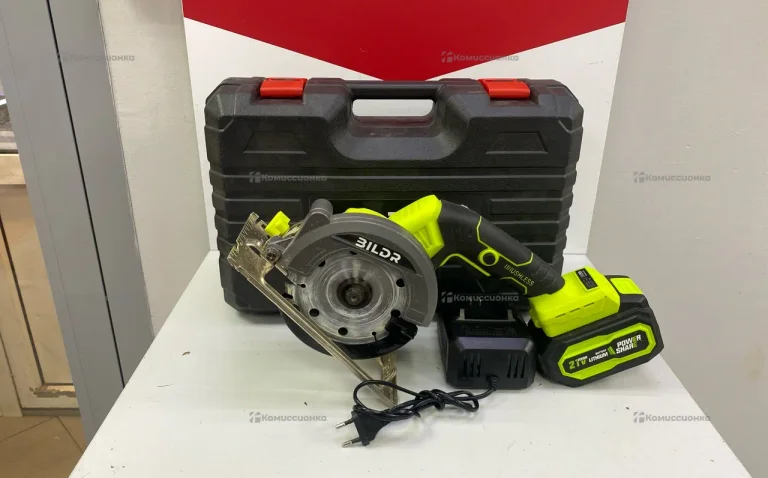 ручная дисковая пила bildr 21v