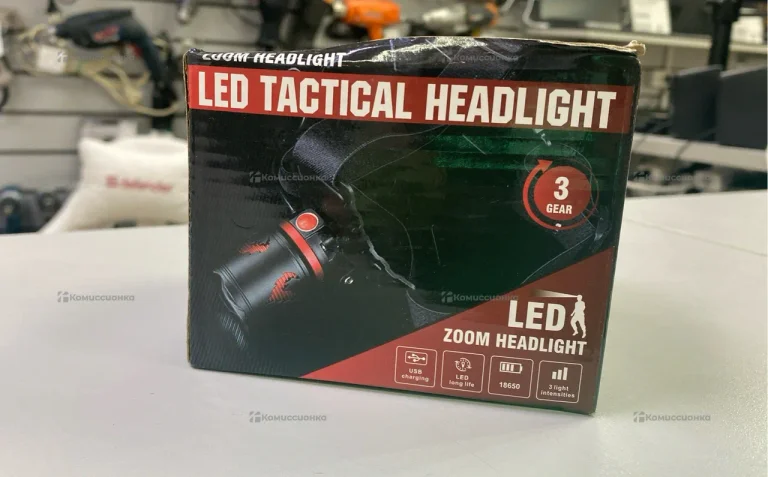 Фонарик налобный t334