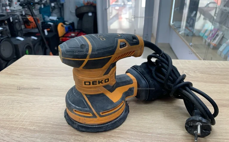 Шлифмашинка эксцентриков Deko DKG-125