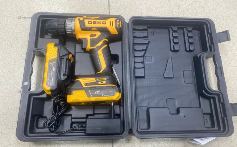 Аккумуляторная дрель-шуруповерт DEKO ZKCD20V-Li