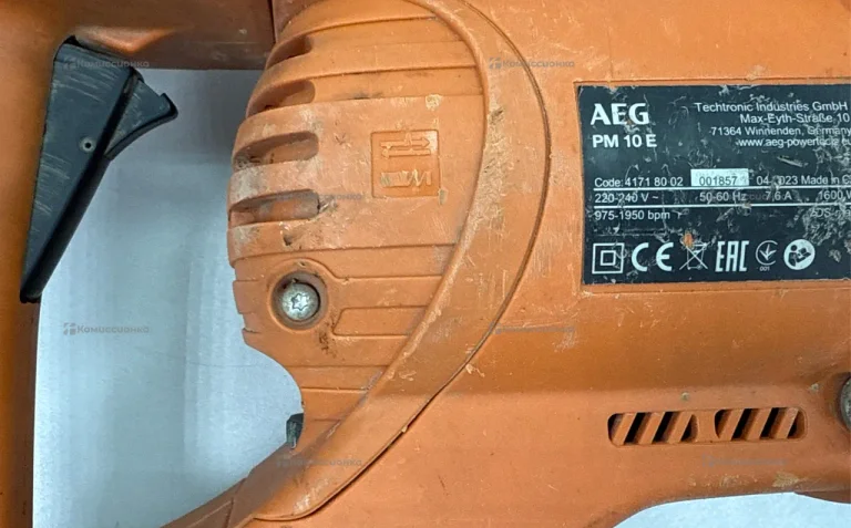 Отбойный молоток AEG PM 10 E