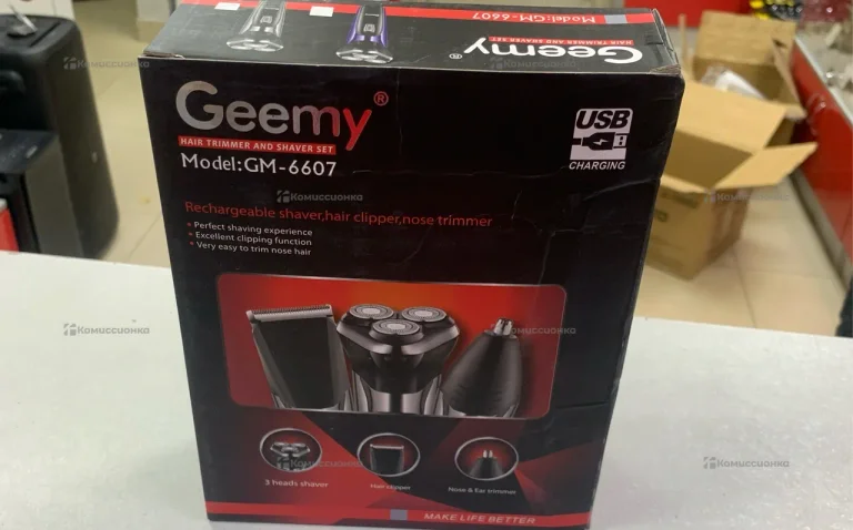Машинка длястрижки Gemmy 6607 3в1
