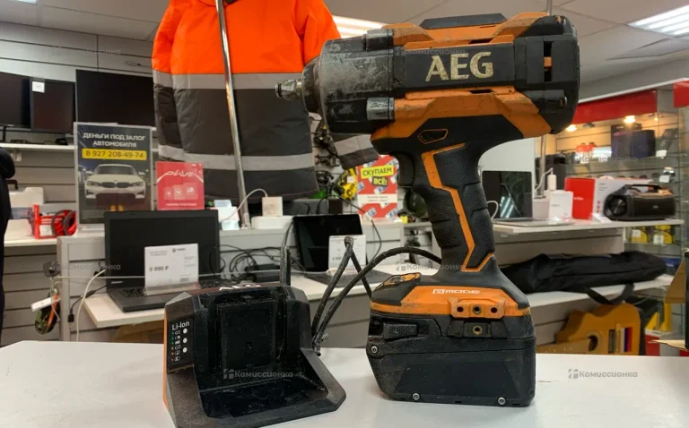 Ударный гайковерт AEG BSS18HTF12B6